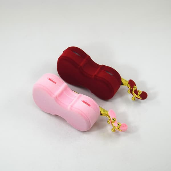 1 stycke cello presentask Case RÖD red