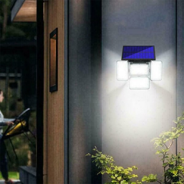 Solsensor Ljus Rörelsesensor Ljus INTEGRERAD 192 LJUS Integrated 192 Lights-192 Lights
