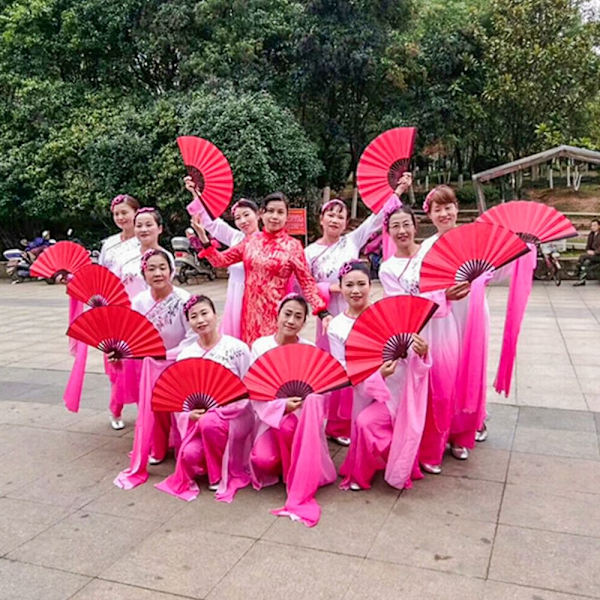 Fanit Tanssit Fan ROSE RED rose red