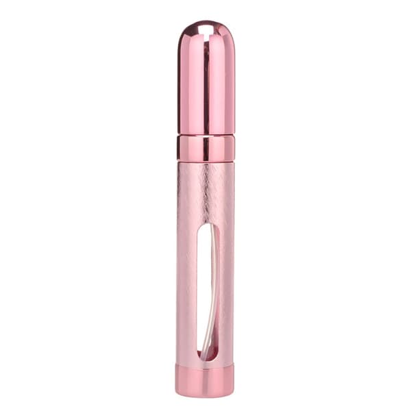 2 stk. Påfyllbar Parfyme Atomiser Mini Parfymeflaske SØLV silver