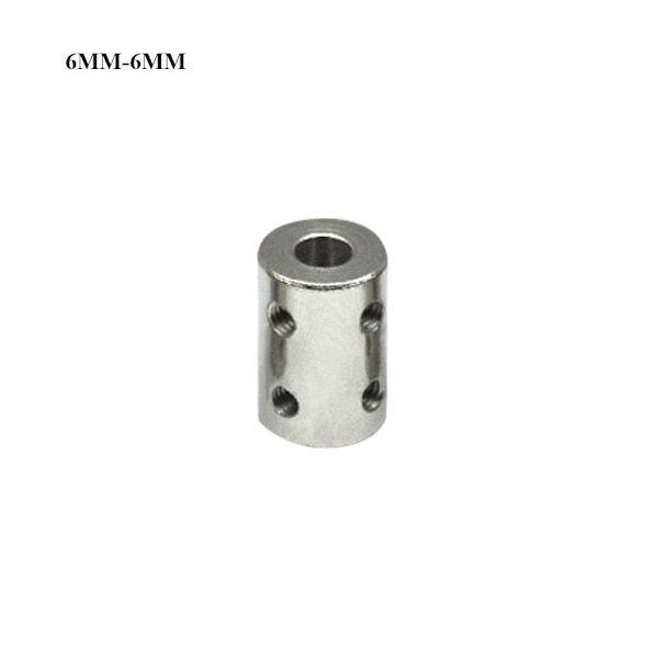 Stålstiv akselkobling 6MM-6MM 6MM-6MM