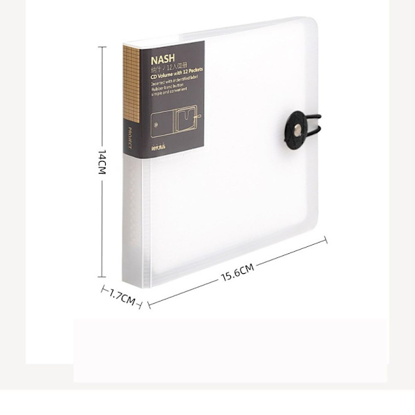 DVD-etui CD-etui TRANSPARENT KAFFE TRANSPARENT KAFFE Transparent Coffee