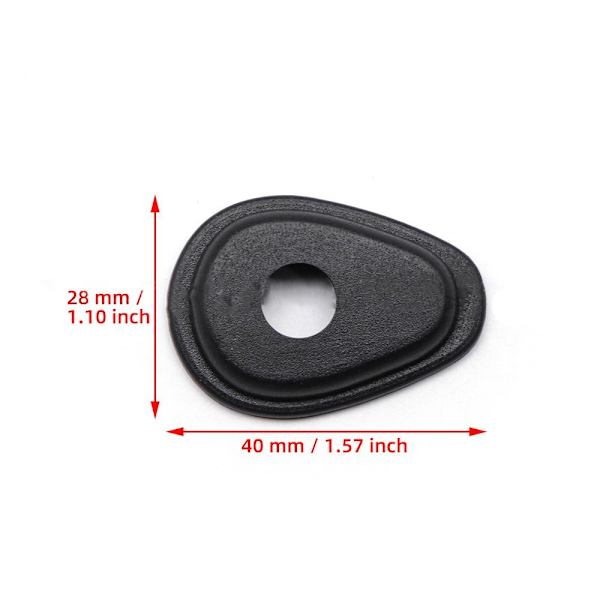 4 STK/SÆT Front Blinklys Base Afstandsstykker Adapter Pakning