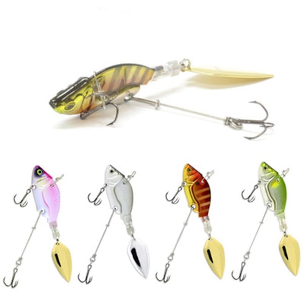 Metall fiskebete VIB Lure FÄRG F FÄRG F Color F