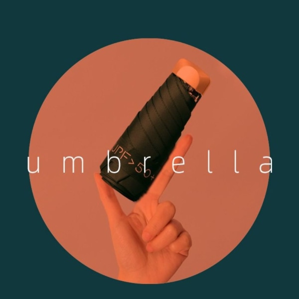 Parasoll parasoll SVART Black