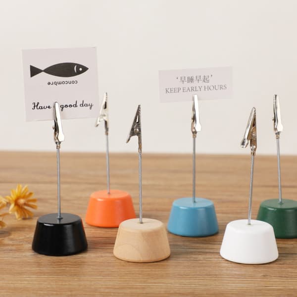 Kortnoteholder Plasser Kortklemmer Stativ
