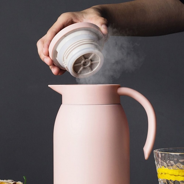 900ML Termokande Vakuum Kedel SORT Black