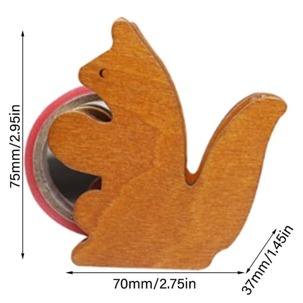 Tejpdispenser Maskeringstejpklippare EKORRE Squirrel