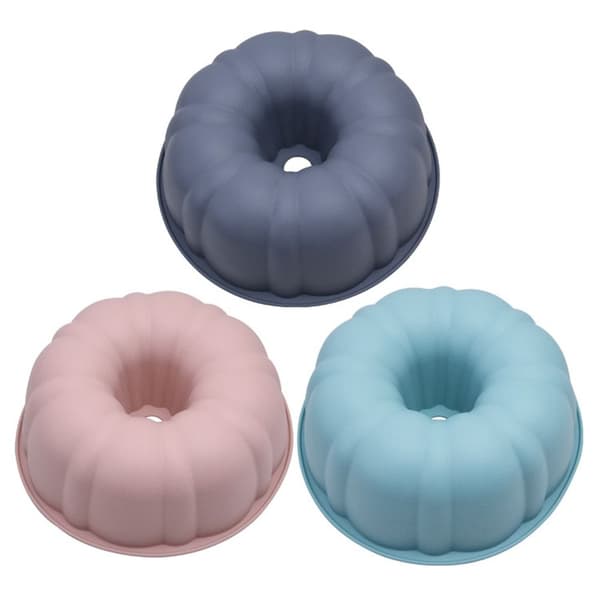 Bunte Kageform Silikone Bageform GRÅ grey