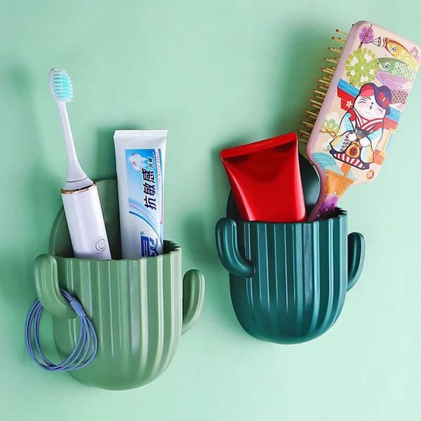Tandborsthållare Rakapparat ORGANIZER White