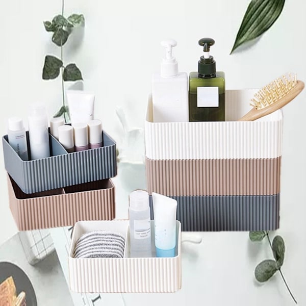 Meikkisäilytyslaatikon case GREY M grey M