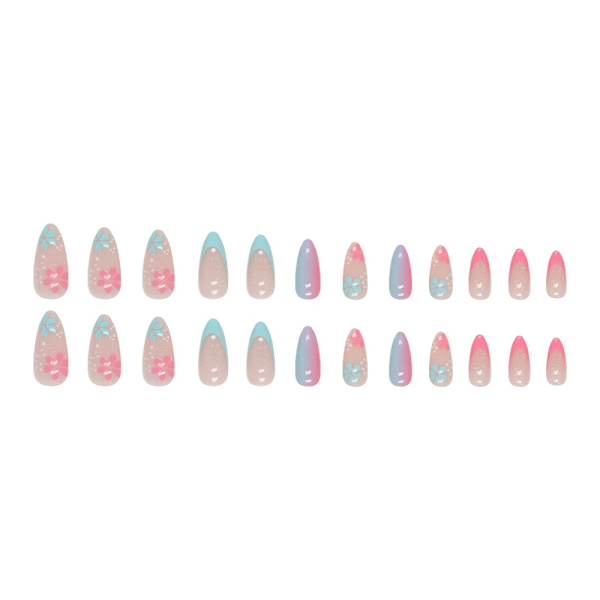 Almond Fake Nails False Nail W44 W44 W44