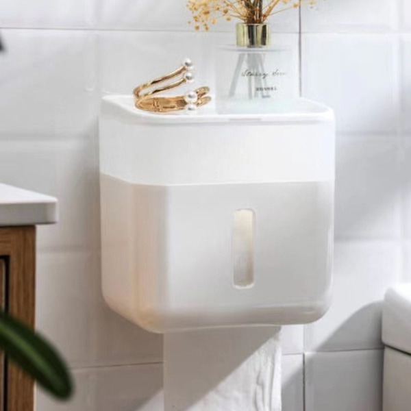 Toalettpapirholder Tissue Box SORT Black