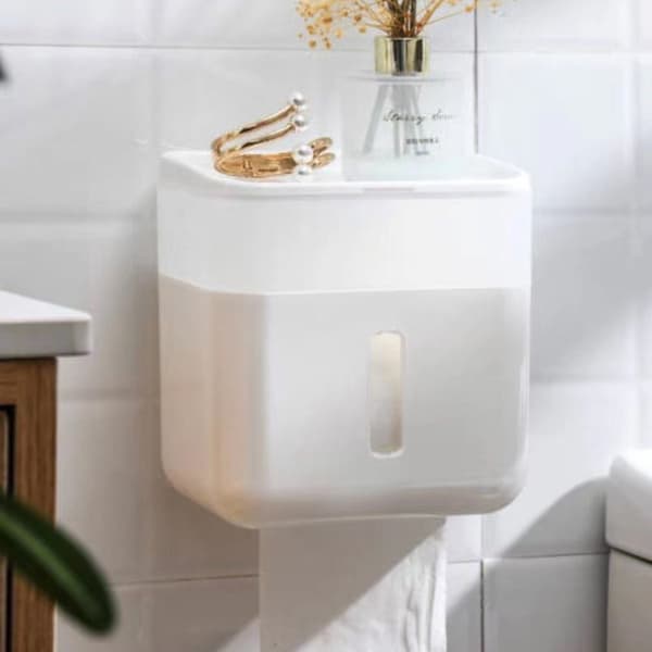Toiletpapirholder Tissue Box SORT Black