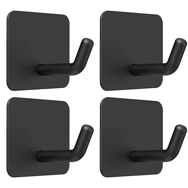 4 Pack Liimakoukut Seinäripustimet Pyyhekoukut