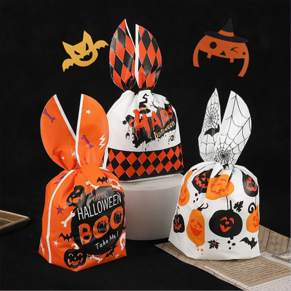 50 kpl Halloween karkkipussit leivontapakkaus C C