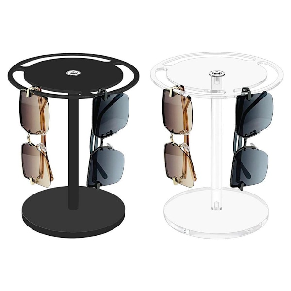 Aurinkolasit Organizer Silmälasit Display Rack MUSTA black
