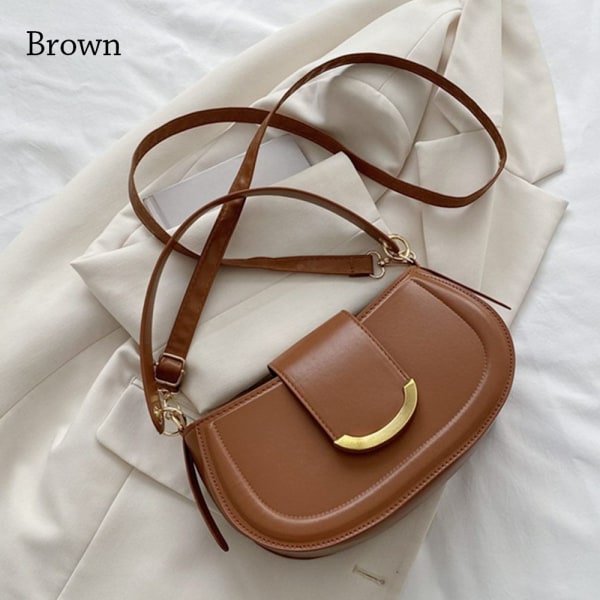 Skulderveske Messenger Bag BRUN brown