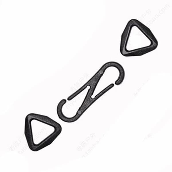 10 kpl Karabiinit Reppulukot S SHAPE S SHAPE S Shape
