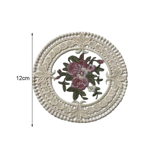 Lace Coaster Insulation Mat 3 3 3
