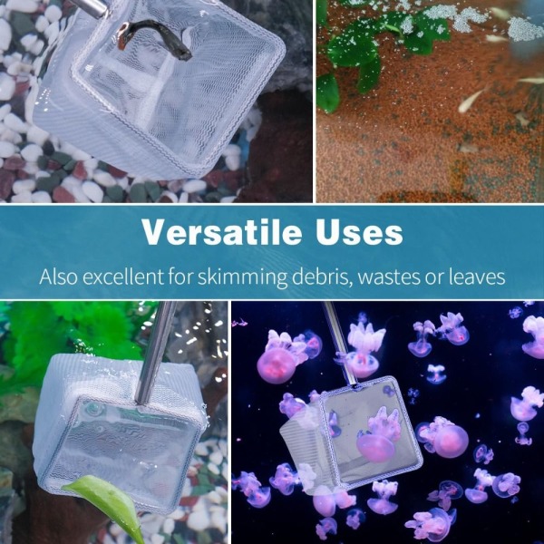 Tiny Fish Tank Net Aquarium Shrimp Net SQUARE SQUARE square