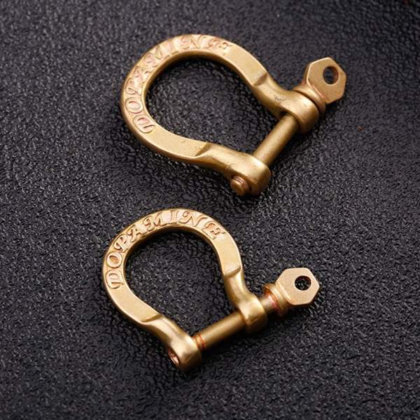 2 stk karabinkrok D buestifter 2,8X2,3CM1 1 2.8x2.3cm1
