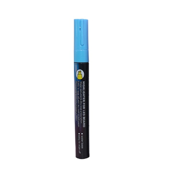 5 STK Queen Bee Marker Pen LED Highlighter LYS BLÅ LYS BLÅ Light Blue