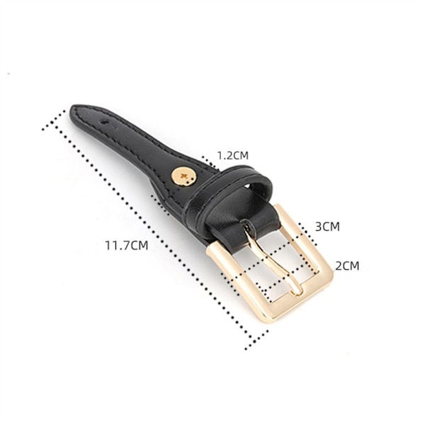 Veskestropper Skulderstropp KAFFE FORKORTET SPENNE FORKORTET coffee Shortened buckle-Shortened buckle