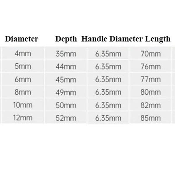 Cross Hex Flisebor 10MM 10mm