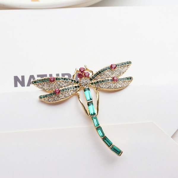 Dragonfly Brosch Insekt Pin Badge Emalj Pin 2pcs