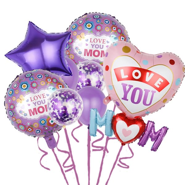 Helium Ilmapallot Foil Helium Set 2 2 2
