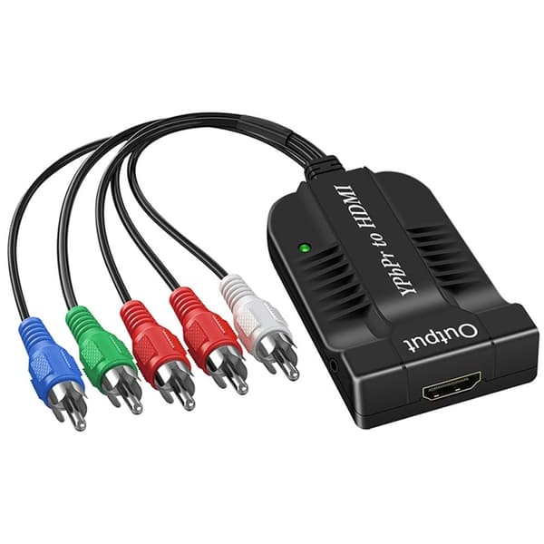 Konverterkomponent till HDMI-adapter