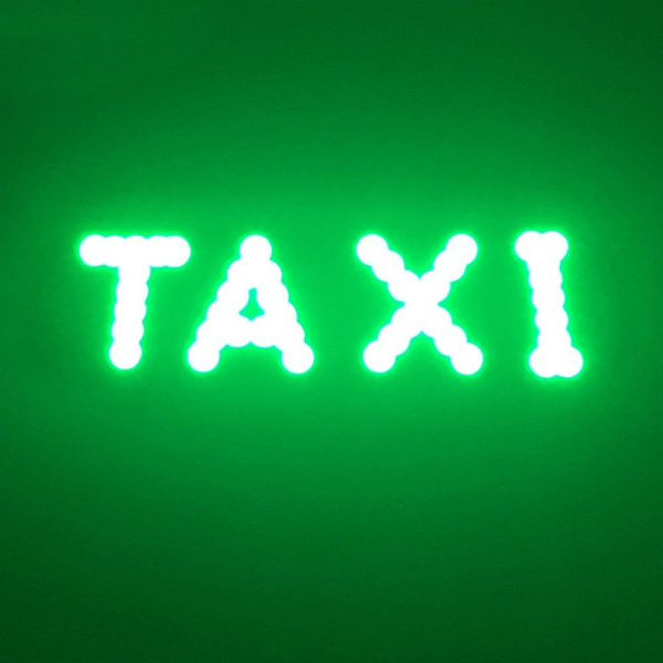 LED Taxilys Bilsignallampe RØD MED BRYTER MED BRYTER red with switch-with switch