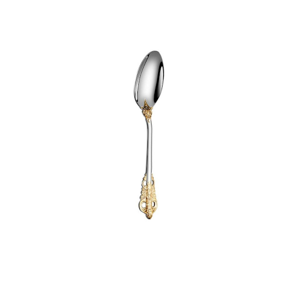 4 kpl ruostumatonta terästä Retro astiasto ruostumatonta set small spoon