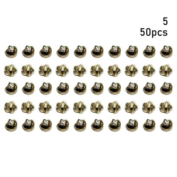 50 stk dukkespænde miniknapper 5 5 5