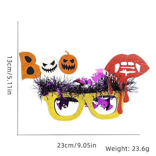 Halloween briller Halloween briller rekvisitter 4 4 4