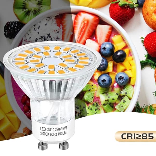 LED lyspærer Halogenpære HVIT HVIT White