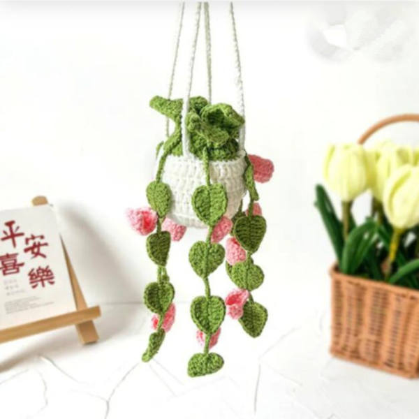 Planteanheng Heklede planter hengende E E E