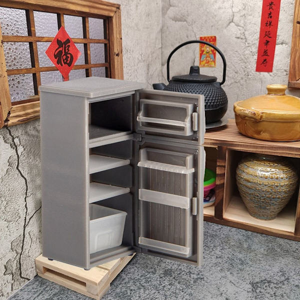 Kylskåp Modell Mini Kylskåp GRÅ Gray