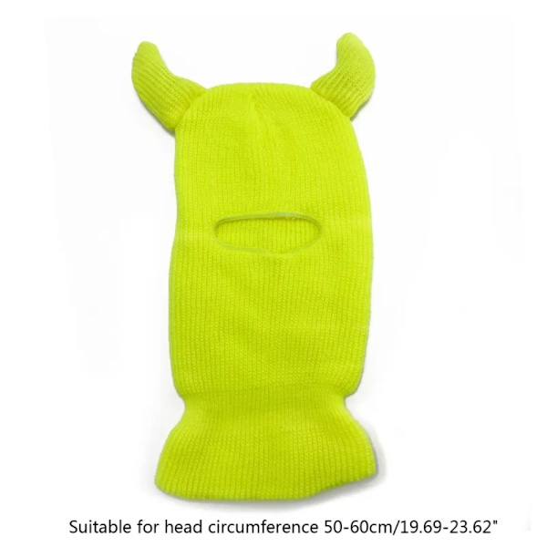 Full Face Hat Riding Mask SORT black