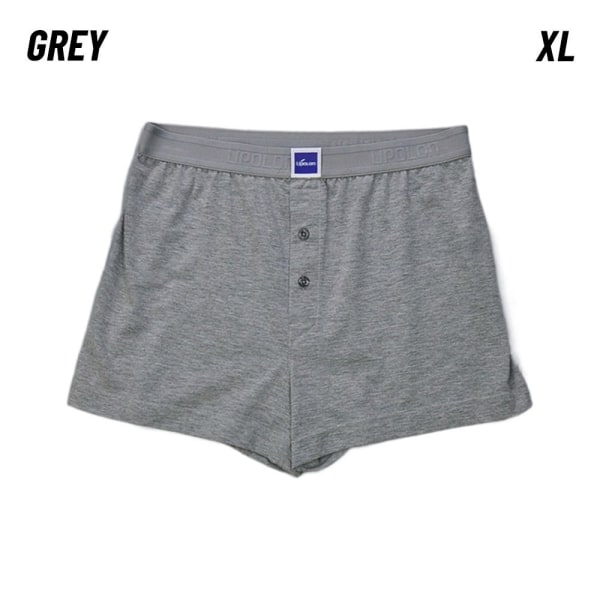 Undertøy for menn, boksershorts GRÅ XL grey XL