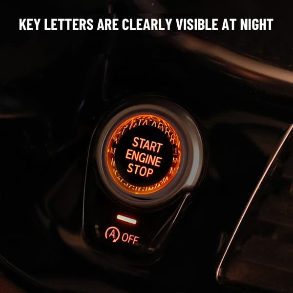 for bm w E90 E91 E92 E93 E60 4-fargers start stopp-knapp rød