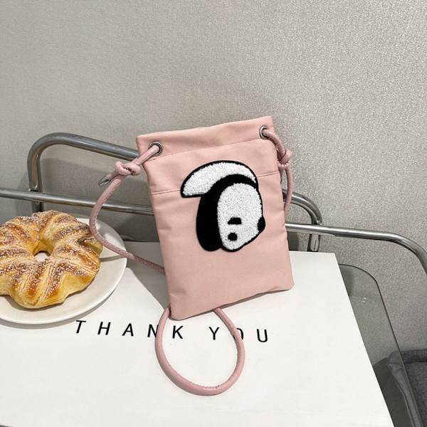 Panda Telefonväska Crossbody Väska ROSA pink