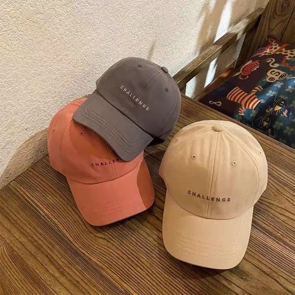 CHALLENGE Baseball Caps Visirer Cap SORT black