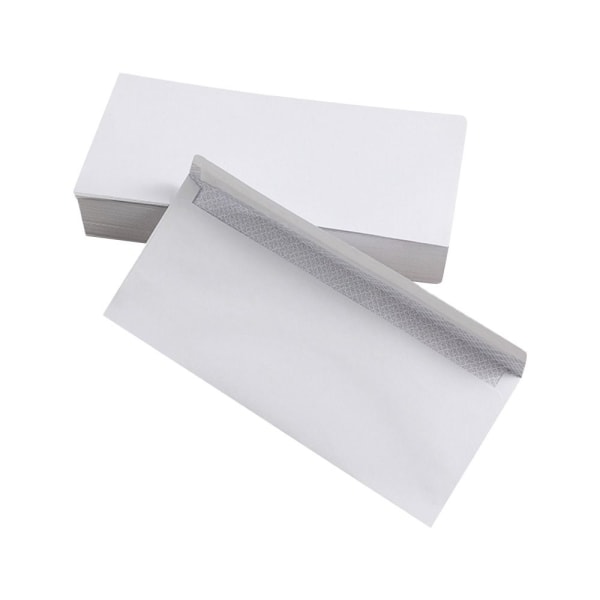 20 stk Selvforsegling tonede konvolutter Lukking Sikkerhet White Peel