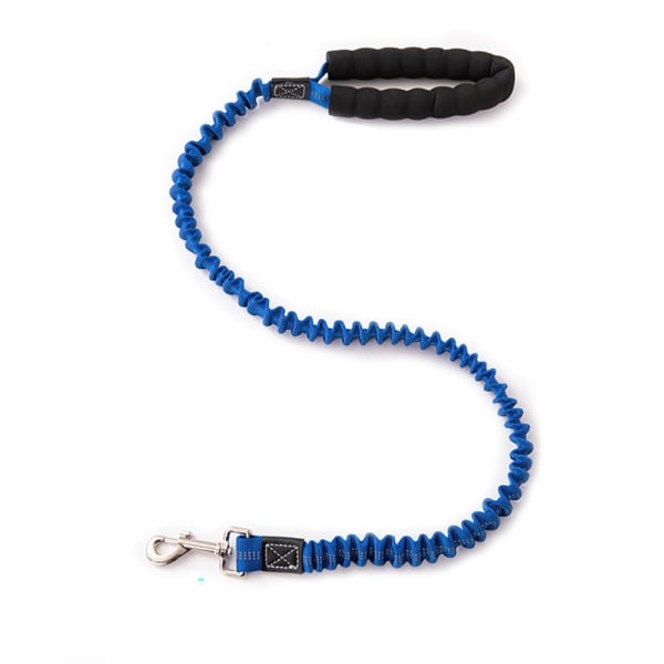 Træningsreb Hunde Træk Reb BLÅT 80-120CM Blue 80-120cm