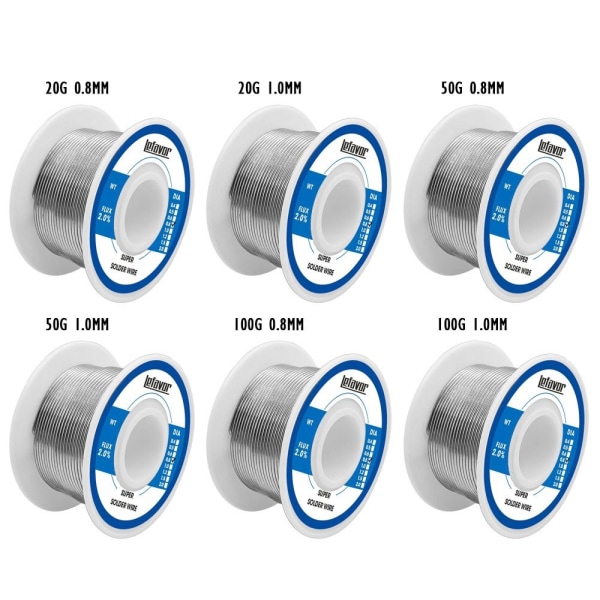 Lågtemperatursvetstråd Kolofonium Corel Löd 100G 1,0MM 100G 100g 1.0mm