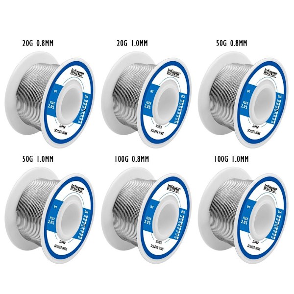 Matalan lämpötilan hitsauslanka hartsi Corel-juote 100G 1,0MM 100G 100g 1.0mm