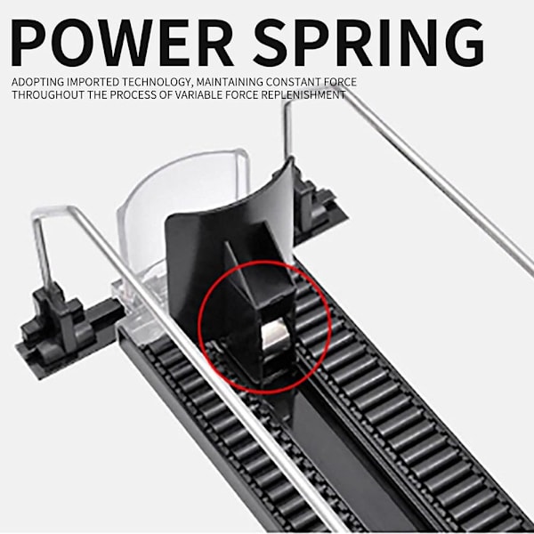 Køleskab Drikkeholder Supermarked Hyldepusher 31CM1PC 1STK 31cm1PC