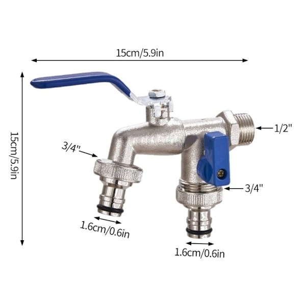 Vattenkran Vattenklyvkontakt ML-01A ML-01A ML-01A